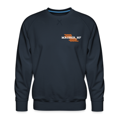 Maurer_NF Pullover Navy Männer Premium Pullover