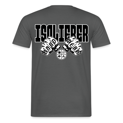 Unisex T-Shirt "Isolierer" Anthrazit Männer T-Shirt