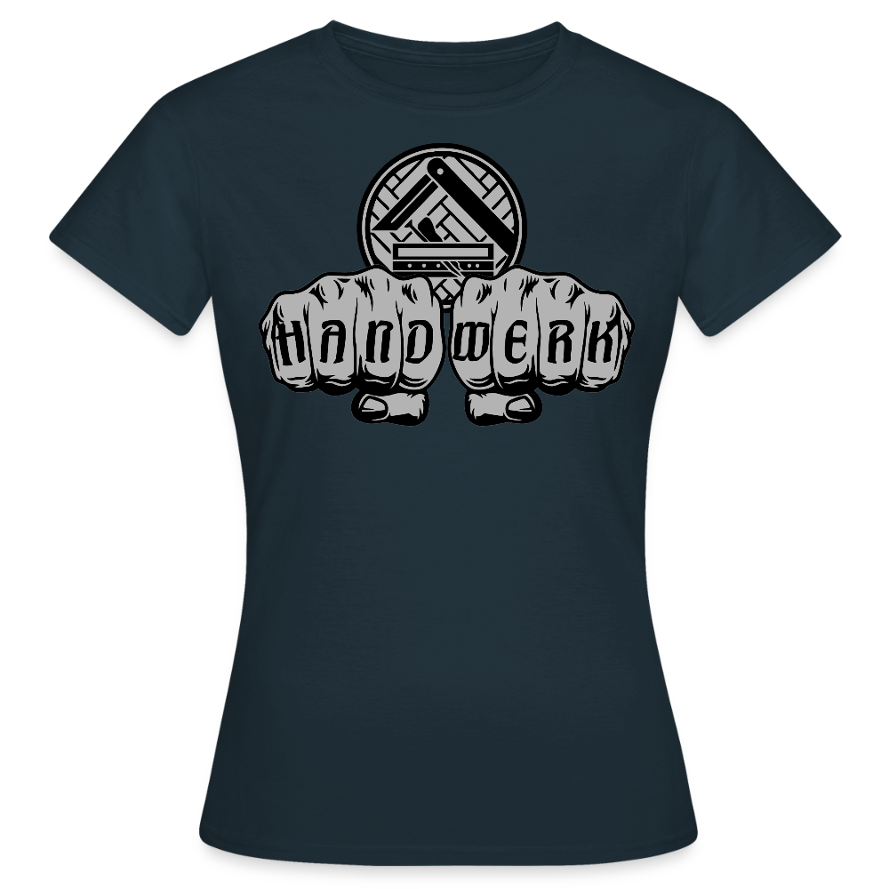 Frauen T-Shirt "Parkettleger" Navy Frauen T-Shirt