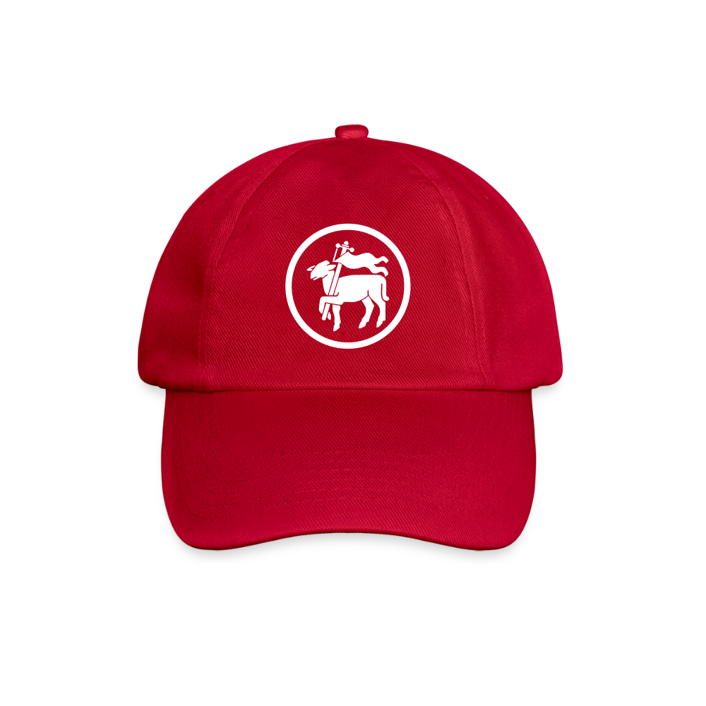 Baseballkappe "Fleischer" klassisch Rot One size Baseballkappe