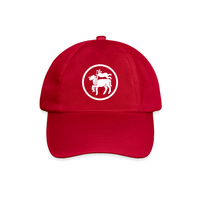 Baseballkappe "Fleischer" klassisch Rot One size Baseballkappe