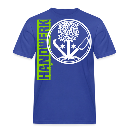 Unisex Workwear T-Shirt "GaLaBauer" Royalblau Männer Workwear T-Shirt