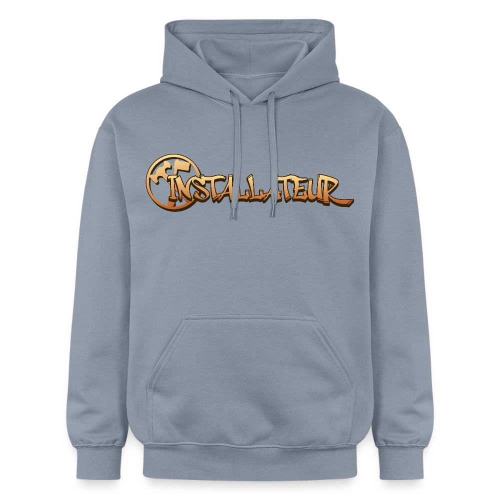 Gildan Unisex Softstyle® "Installateur" Blau Gildan Unisex Softstyle® Midweight Hoodie