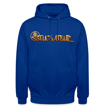 Unisex Hoodie "Stuckateur" Royalblau Unisex Hoodie