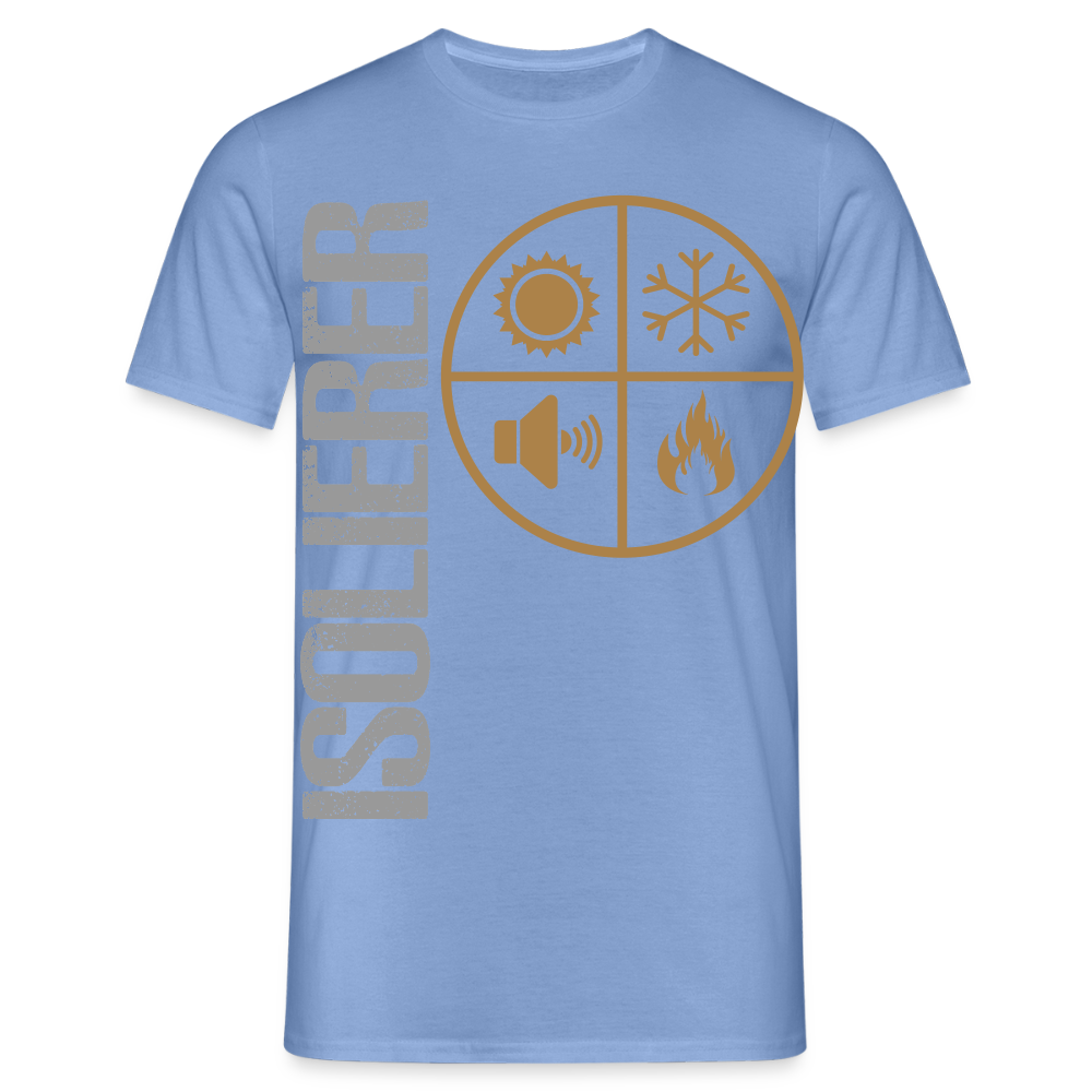 Unisex T-Shirt "Isolierer" carolina blue Männer T-Shirt