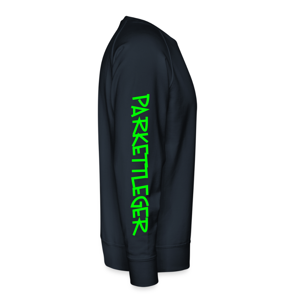 Unisex Premium Pullover "Parkettleger" neongrün Männer Premium Pullover