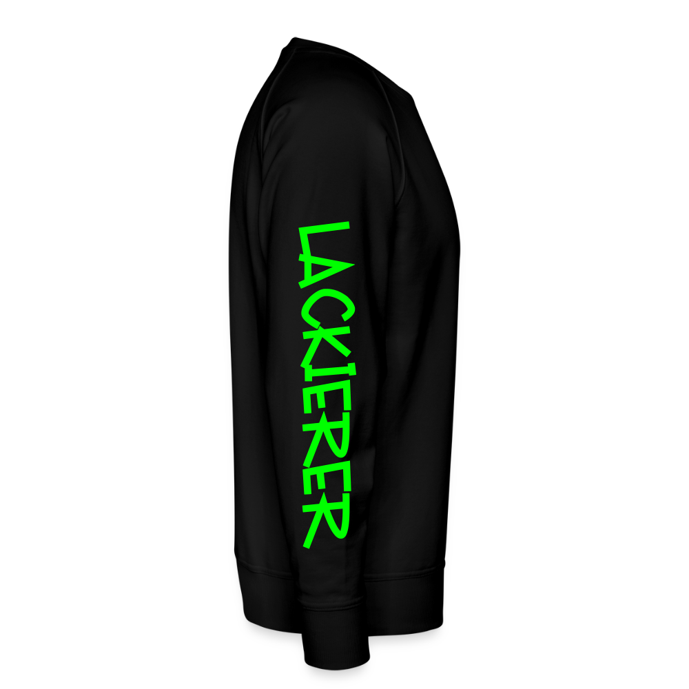 Unisex Premium Pullover "Lackierer" neongrün Männer Premium Pullover