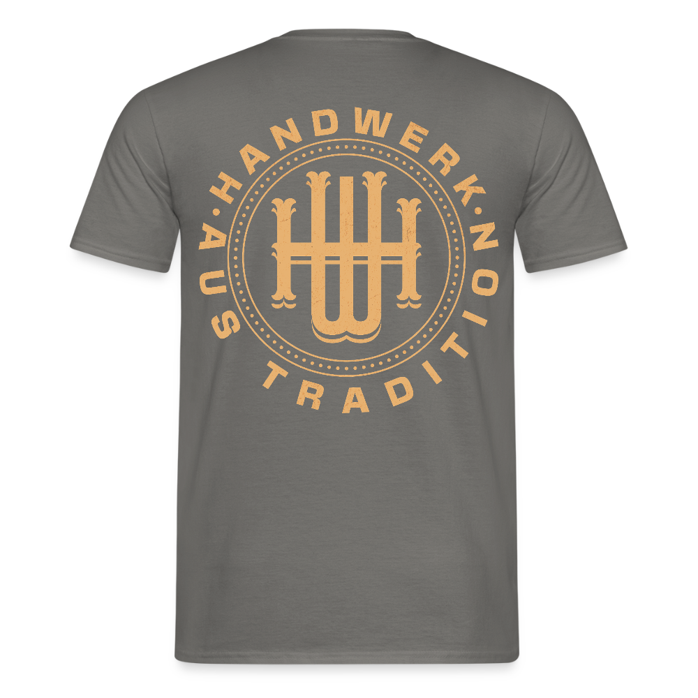 Unisex T-Shirt "Handwerk" (beidseitig bedruckt) Männer T-Shirt
