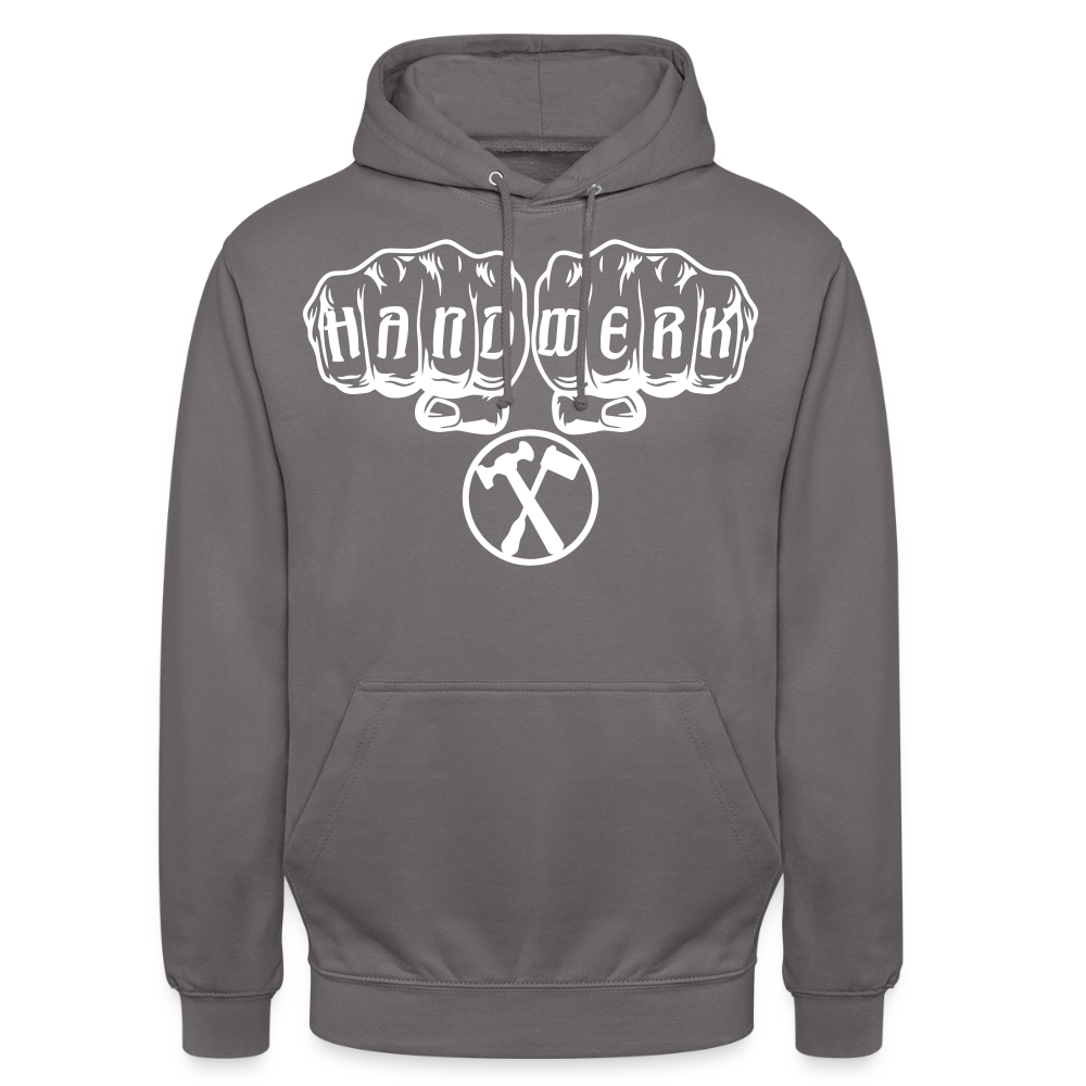 Unisex Hoodie "Installateur" Mittelgrau Unisex Hoodie