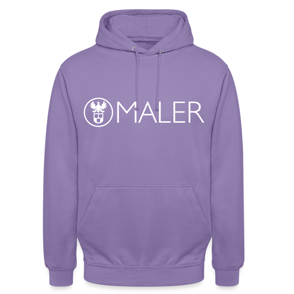 Unisex Hoodie "Maler" Lavendel Unisex Hoodie