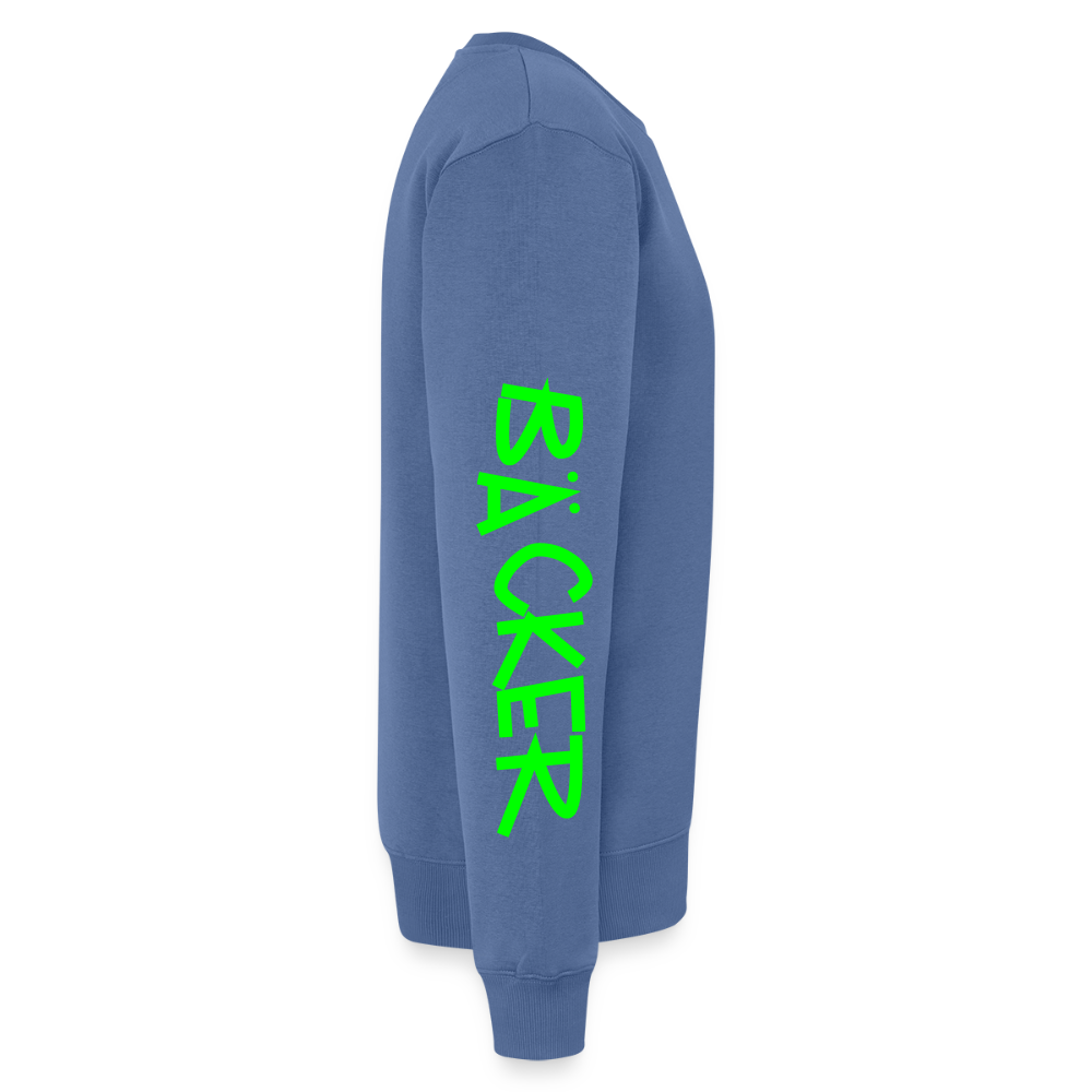 Unisex Premium Pullover "Bäcker" neongrün Männer Premium Pullover