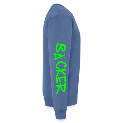 Unisex Premium Pullover "Bäcker" neongrün Männer Premium Pullover