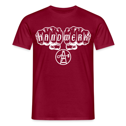 Unisex T-Shirt "Gebäudereiniger" Ziegelrot Männer T-Shirt