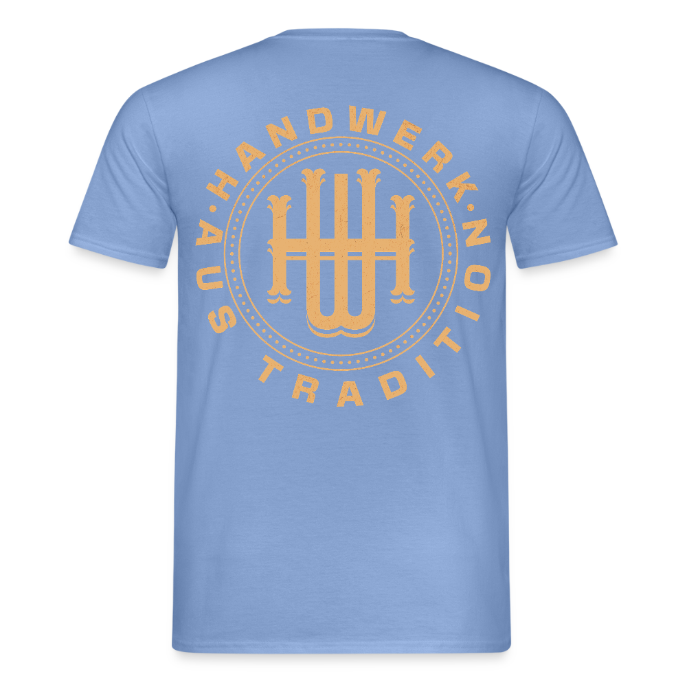 Unisex T-Shirt "Handwerk" (beidseitig bedruckt) Männer T-Shirt