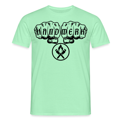 Unisex T-Shirt "Heizungsbauer" Mintgrün Männer T-Shirt
