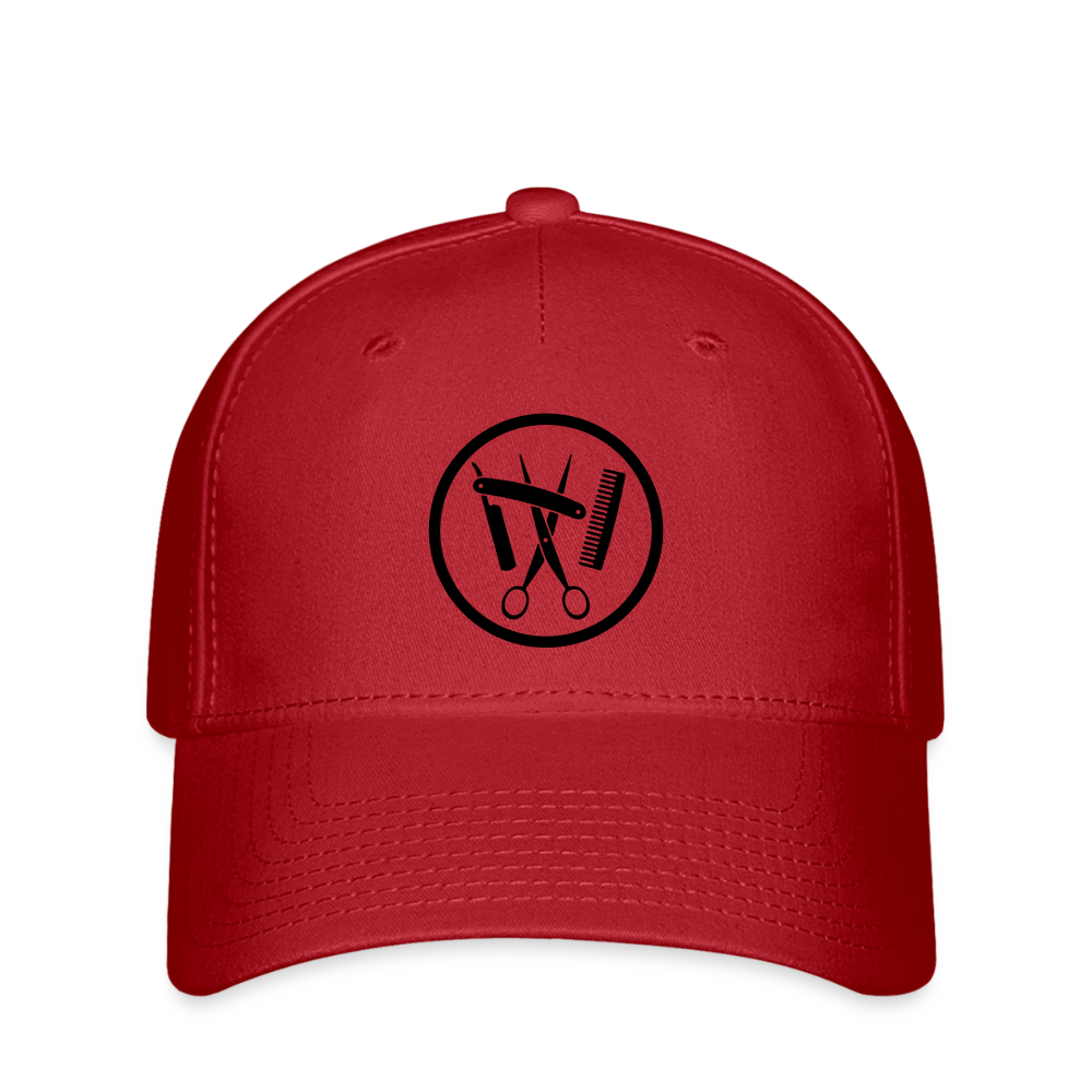 Flexfit Cap "Friseur" Rot Flexfit Cap