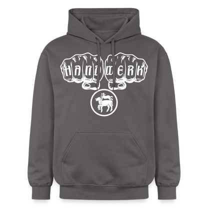 Gildan Unisex Softstyle® "Fleischer" Dunkelgrau Gildan Unisex Softstyle® Midweight Hoodie