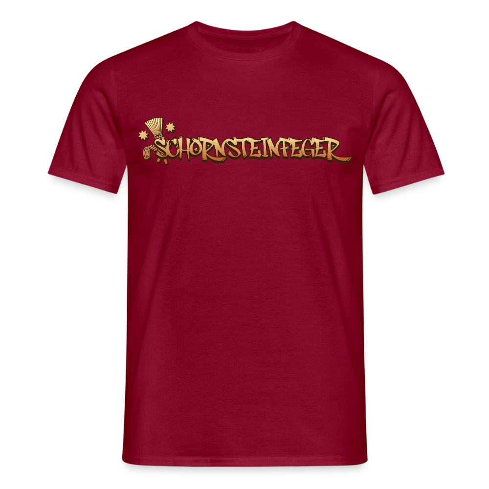 Unisex T-Shirt "Schornsteinfeger" Ziegelrot Männer T-Shirt