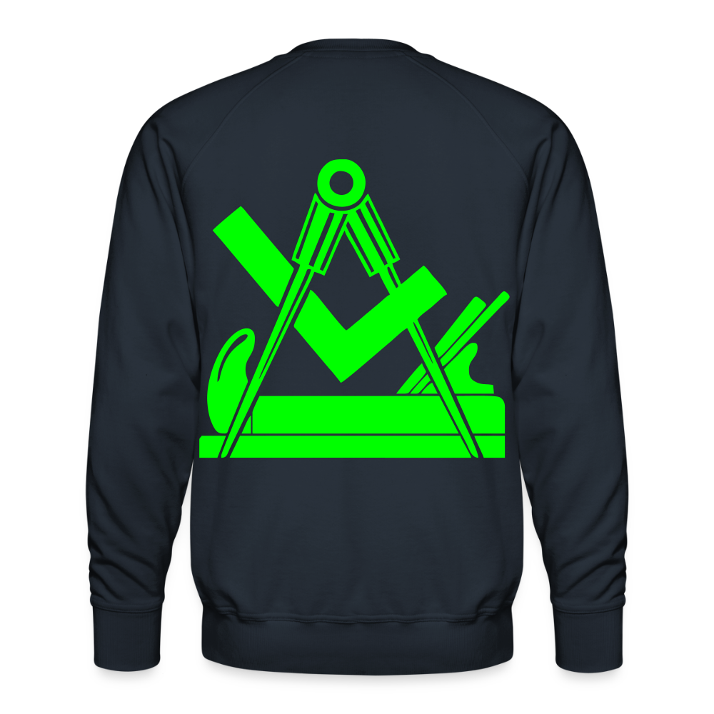 Unisex Premium Pullover "Tischler" neongrün Männer Premium Pullover