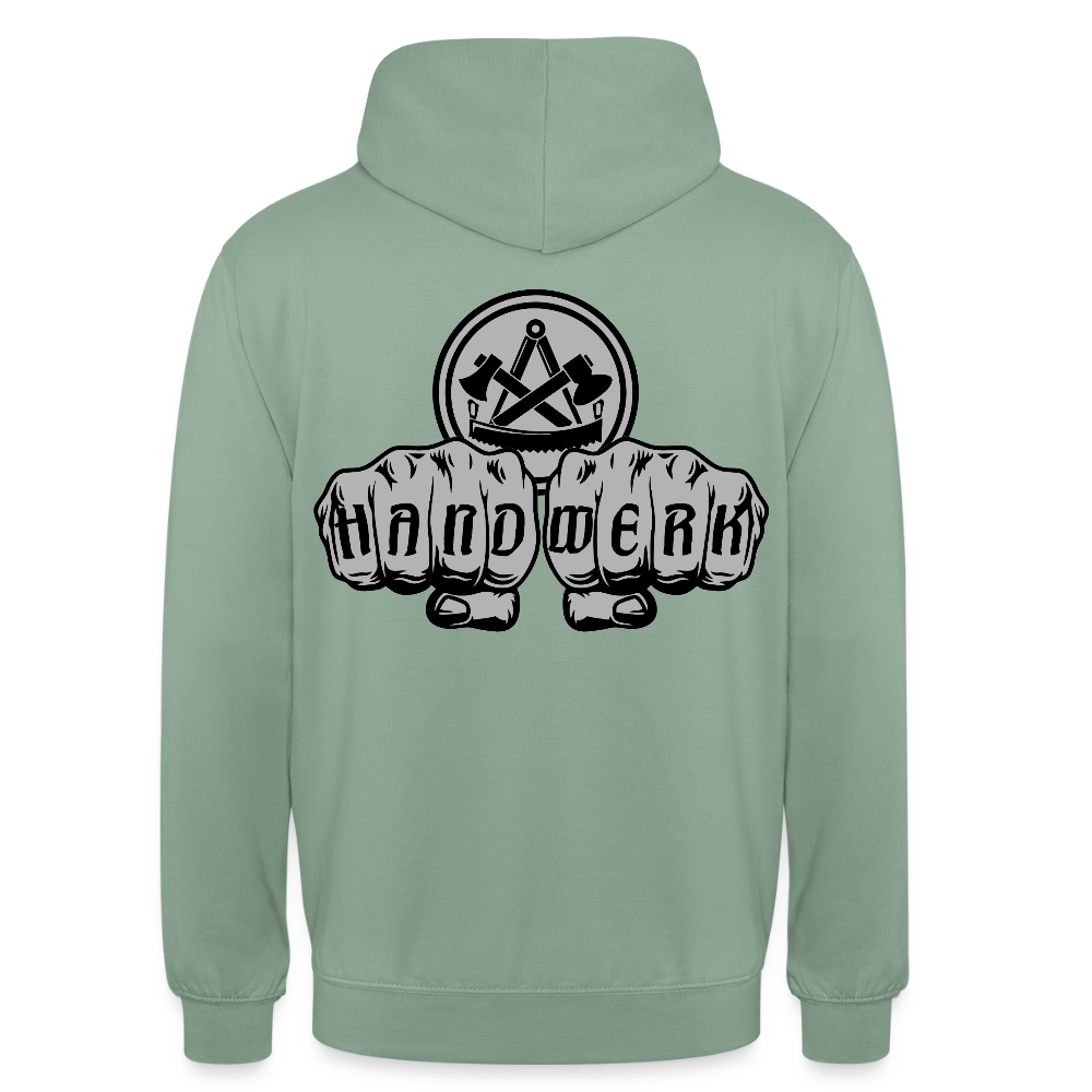 Unisex Hoodie "Zimmermann" beidseitig bedruckt Unisex Hoodie
