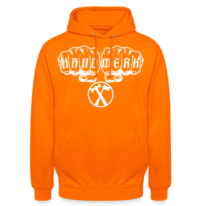 Unisex Hoodie "Installateur" Orange Unisex Hoodie