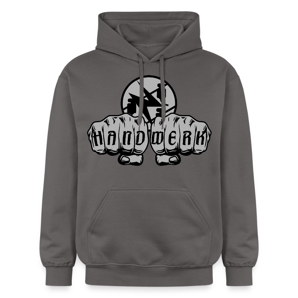 Gildan Unisex Softstyle® "Elektriker" Dunkelgrau Gildan Unisex Softstyle® Midweight Hoodie