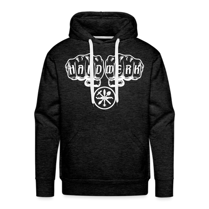 Männer Premium Hoodie "Glaser" Anthrazit Männer Premium Hoodie