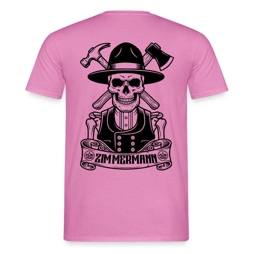 Unisex Spreadconnect Handwerker T-Shirt mit Skull & Zunft Druck, beidseitig bedruckt, aus Baumwolle, bequem und stylisch.