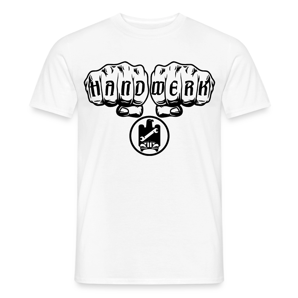 Unisex KFZ-Mechaniker T-Shirt von Spreadconnect, Männer T-Shirt mit Handwerksdesign, schwarzer Baumwollstoff, bequem und stilvoll