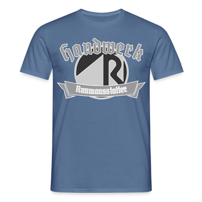 Unisex T-Shirt "Raumausstatter" Taubenblau Männer T-Shirt