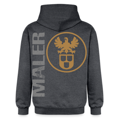 Gildan Unisex Softstyle® "Maler" Dunkelgrau meliert Gildan Unisex Softstyle® Midweight Hoodie