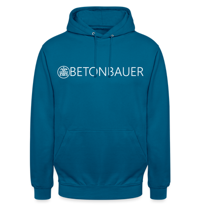 Unisex Hoodie "Betonbauer" Tiefseeblau Unisex Hoodie