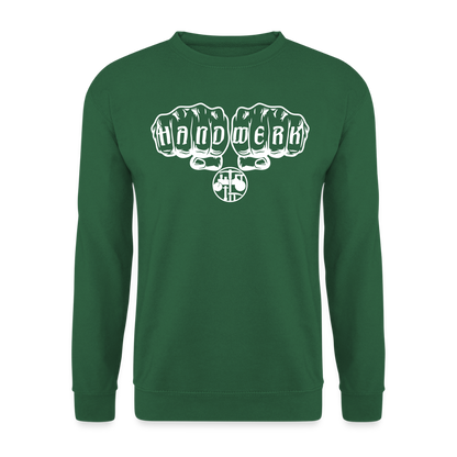 Unisex Pullover "Strassenbauer" Grün Unisex Pullover