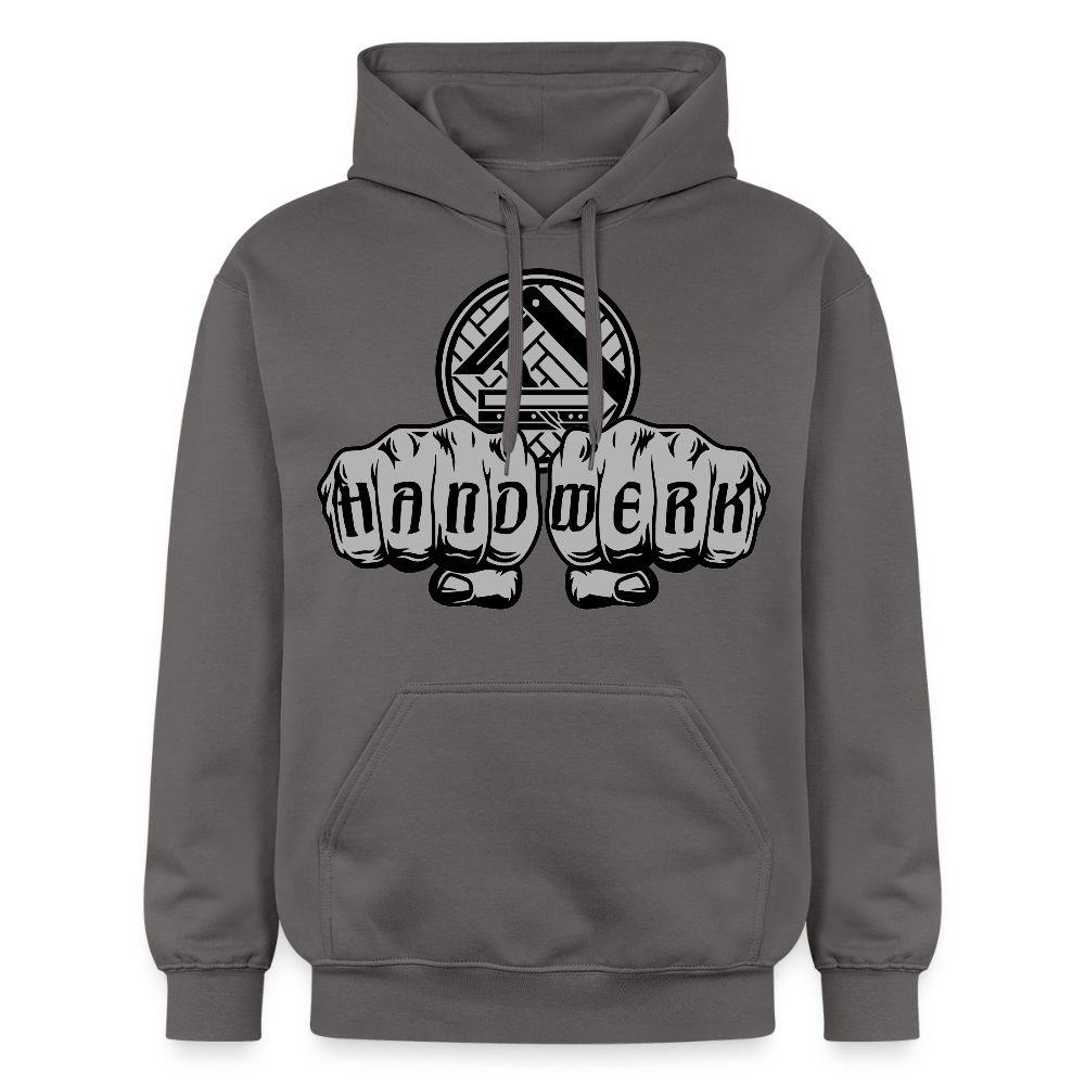 Gildan Unisex Softstyle® "Parkettleger" Dunkelgrau Gildan Unisex Softstyle® Midweight Hoodie