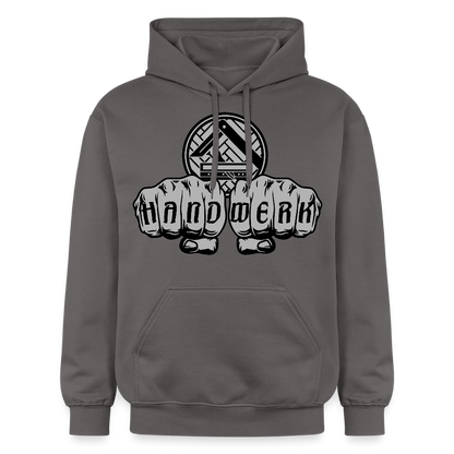 Gildan Unisex Softstyle® "Parkettleger" Dunkelgrau Gildan Unisex Softstyle® Midweight Hoodie