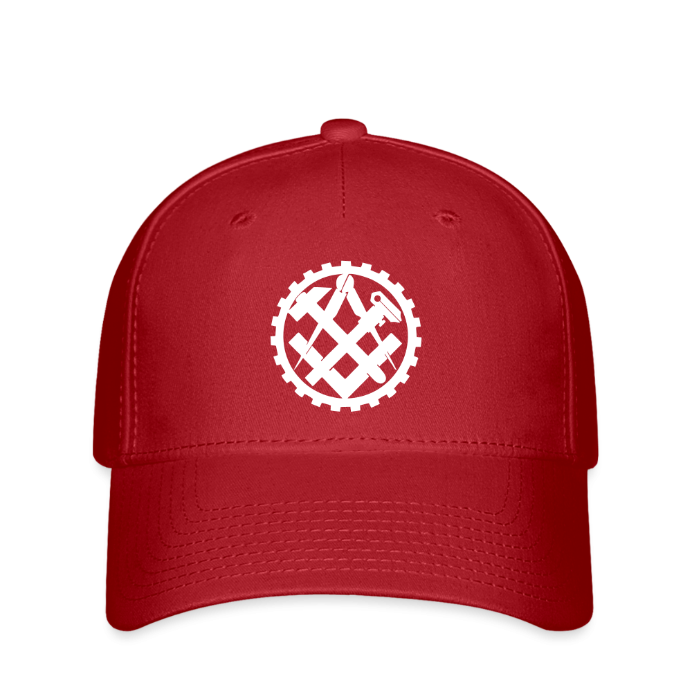 Flexfit Cap "Mechaniker" Rot Flexfit Cap