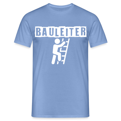 Unisex T-Shirt "Bauleiter" carolina blue Männer T-Shirt