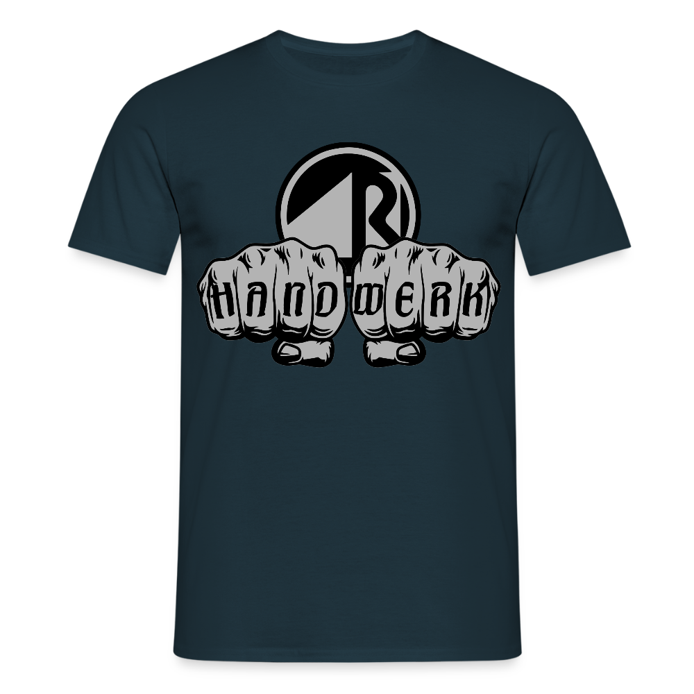 Unisex T-Shirt "Raumausstatter" Navy Männer T-Shirt