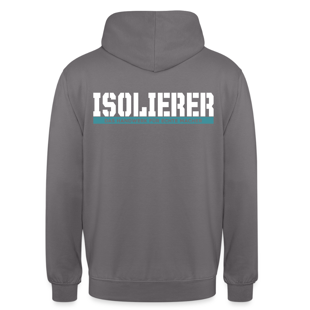 Unisex Hoodie HW-300 | MACHER "Isolierer" Mittelgrau Unisex Hoodie {{ color }}