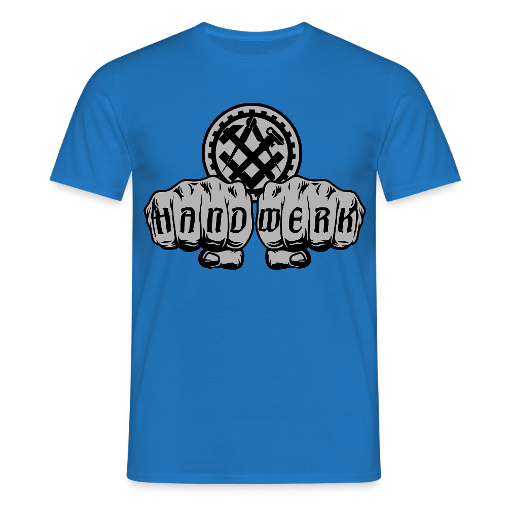 Unisex T-Shirt "Mechaniker" Royalblau Männer T-Shirt