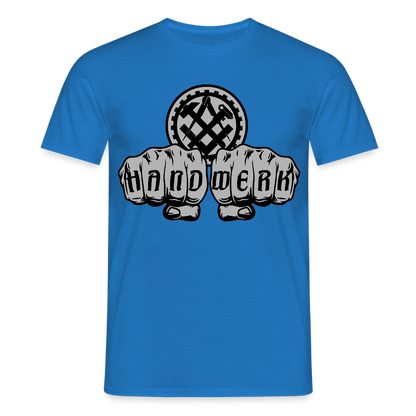 Unisex T-Shirt "Mechaniker" Royalblau Männer T-Shirt