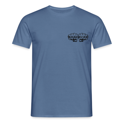 Unisex T-Shirt "Bäcker" - Taubenblau 