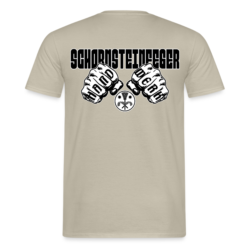Unisex T-Shirt "Schornsteinfeger" Sandbeige Männer T-Shirt