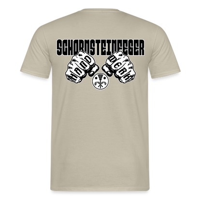 Unisex T-Shirt "Schornsteinfeger" Sandbeige Männer T-Shirt