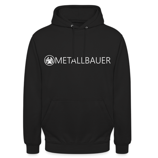 Unisex Hoodie "Metallbauer" Schwarz Unisex Hoodie