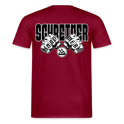 Unisex T-Shirt "Schreiner" Ziegelrot Männer T-Shirt