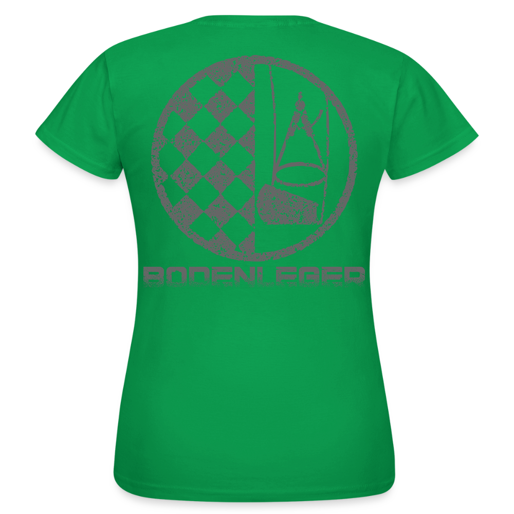 Frauen T-Shirt "Bodenleger" Kelly Green Frauen T-Shirt