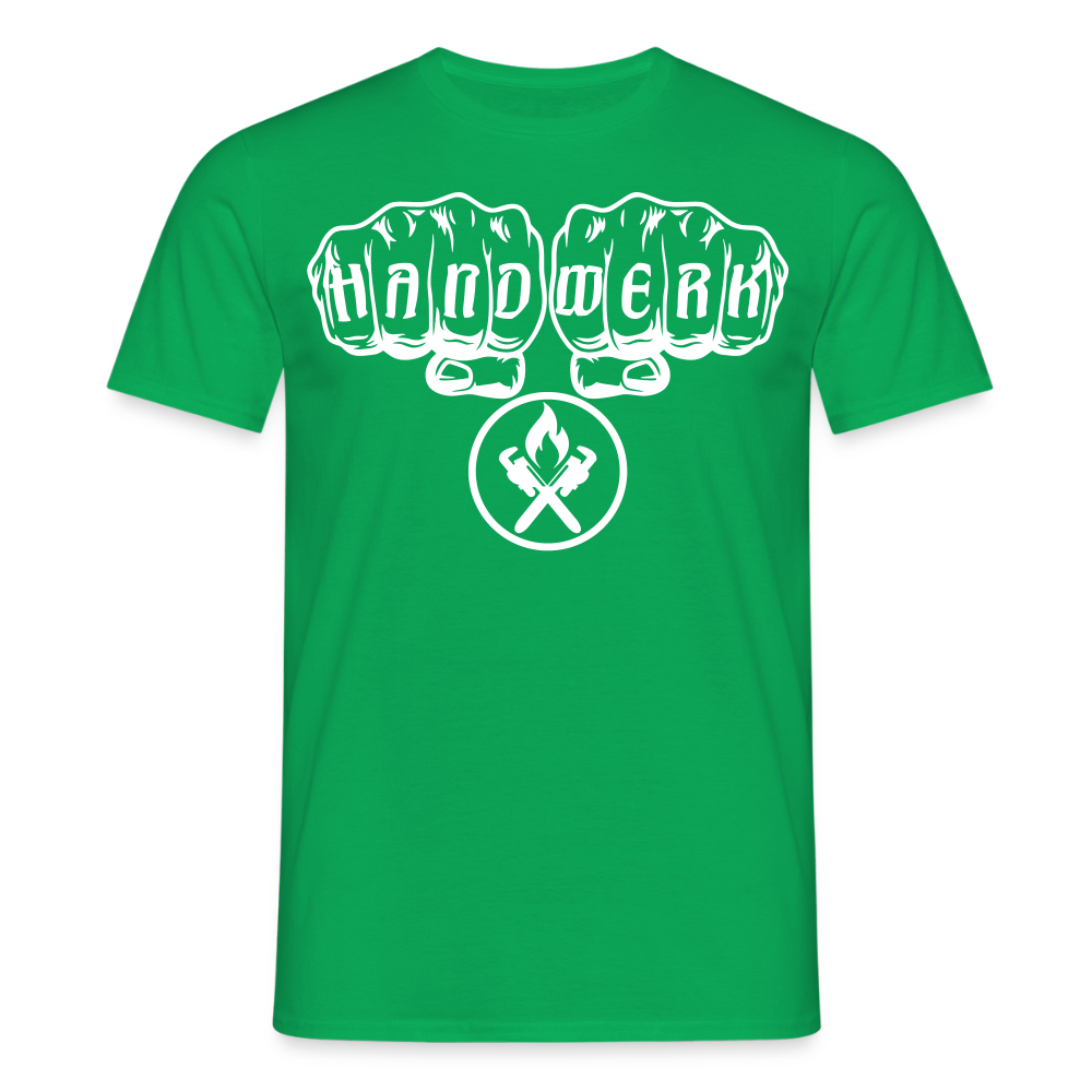 Unisex T-Shirt "Heizungsbauer" Kelly Green Männer T-Shirt