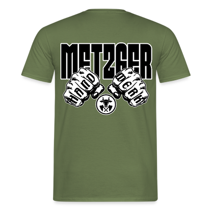 Unisex T-Shirt "Metzger" - Militärgrün