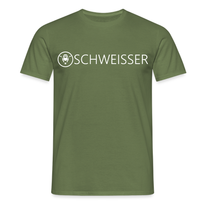 Unisex T-Shirt "Schweisser" Militärgrün Männer T-Shirt